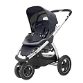 Maxi-Cosi 68005940 Mura 3 flexibles Travelsystem inklusive Einkaufskorb, Sonnenverdeck, Regenverdeck, Sonnenschirmclip und Adapter f�r Dreami und Babyschale, total black