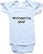 WASHINGTON BABY / HURRY UP - State-series - White, Blue or Pink Onesie / Baby T-shirt