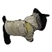Alfie Couture Designer Pet Apparel - Hem Camouflage Hooded Coat with Detachable Pants - Color: Desert Camo, Size: XL