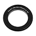 Fotodiox 52mm Filter Thread Macro Reverse Mount Adapter Ring for MFT Micro 4/3 Four Third Cameras, fits Olympus PEN E-P1, PEN E-P2, PEN E-PL1, E-PL1s, E-PL2, Panasonic Lumix DMC-GF1, GF-2 GH1, GH2, DMC-G1, G2, G3, G10