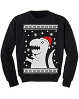 Big Trex Santa Ugly Christmas Sweater - Children Funny Kids Sweatshirt