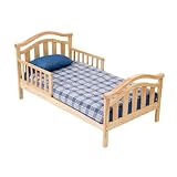 Delta Children's Products San Tropez Wooden Toddler Bed in Natural