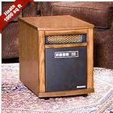 Comfort Smart Mighty Oak 1000 Sq Ft Portable Infrared Heater - 10QH8000-O115