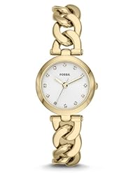Fossil Olive Three-Hand Stainless Steel Watch - Gold-Tone Es3391