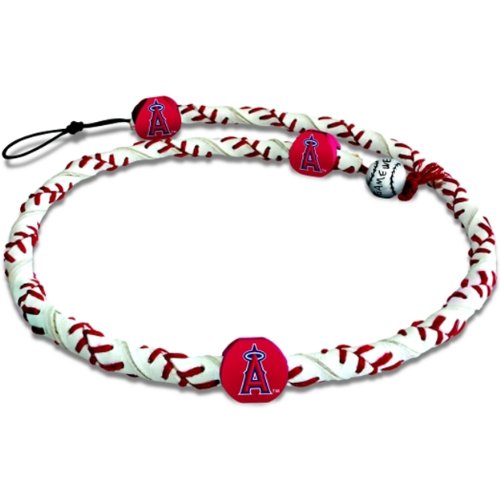 MLB Los Angeles Angels Classic Frozen Rope Baseball Bracelet