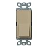Lutron SC-1PS-MS Diva 15-Amp, 120-Volt to 277-Volt Single-pole Switch in Mocha Stone