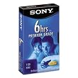 VHS Video Tape, Premium Grade, Repeated Record/Erase Cycles, 6 Hour (SON43036) Category: VCRs and VCR Accessories
