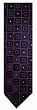 Men's Donald J. Trump Neck Tie Purple & Silver