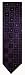 Men's Donald J. Trump Neck Tie Purple & Silver