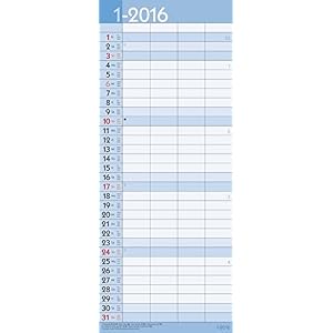Family Timer Lifestyle 2016: Familientimer mit Ferienterminen und Vorschau bis März 2017