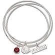 Chicago Blackhawks Triple Bangle Bracelet