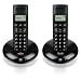 BT Graphite 1100 DECT Twin Digital Cordless Telephone - Black
