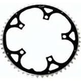 Rocket Alloy Ramped Chainring 130mm 5 Bolt 56T Black/Silver