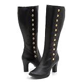 Wild Diva Loui01 Knee-High Boots