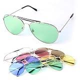 Classic American Fashion Lens Aviator Sunglass - 540