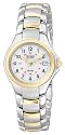 Citizen Eco-Drive Women's Silhouette Two-Tone Watch #EW1174-51B