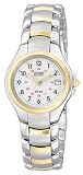 Citizen Eco-Drive Women's Silhouette Two-Tone Watch #EW1174-51B
