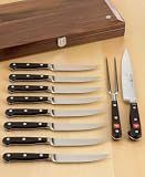 Wusthof Classic Hollow Ground 10-Piece Steak Knife and Carving Set by Wusthof