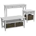 South Hampton Table Collection - White