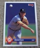 1993 Donruss Steve Farr # 21 MLB Baseball Card