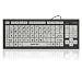 Accuratus Monster 2 USB High Contrast Keyboard in Uppercase