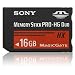 Sony 16 GB PRO-HG Duo HX Memory Stick MSHX16A (Black)