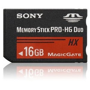 Sony 16 GB PRO-HG Duo HX Memory Stick MSHX16A (Black)