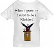 WHEN I GROW UP I WANT TO BE A MINISTER - BigBoyMusic Toddler Designs - White Toddler T-shirt