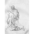 Albrecht Durer (Study of a Christ on the Mount of Olives) Art Poster Print - 11x17