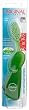 Radius Original Left Hand Toothbrush, Soft Bristles, (Adult),  Colors May Vary (Pack of 2)