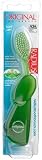 Radius Original Left Hand Toothbrush, Soft Bristles, (Adult),  Colors May Vary (Pack of 2)
