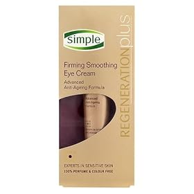 Simple Regeneration+ Firming Smoothin Eye Cream 15ml