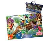 The Learning Journey Puzzle Doubles in PVC Carry Bag Fairy Garden Floor Puzzle
