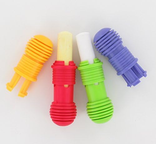 Chalk Holder - Large Format Chalk a Set of 4 Assorted Colors.
