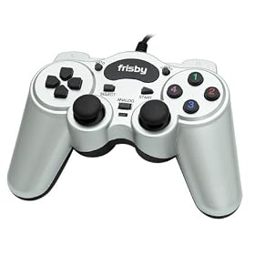 Frisby Dual Vibration PC Computer Laptop USB 2.0 Game Pad Controller