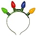 Christmas Accessory - Lotsa Lights Jumbo Flashing Light Bulb Headband