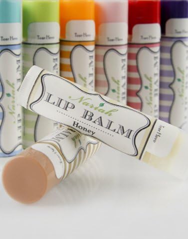 Nariah Natural Lip Balm, Vanilla (Pack of 2)