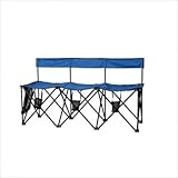 Travel Bench El Grande 3 Seat Color: Red