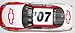 '07 Chevy Monte Carlo SS NASCAR Fantasy Car Contender Series 1:24 scale Die Cast