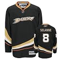 SELANNE #8 Anaheim Ducks RBK Premier NHL Hockey Jersey by Reebok (NHLPA Certified Custom Sewn Authentic Twill)