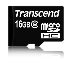 Transcend Micro SDHC 16GB Class 2 Speicherkarte