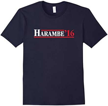 Men's Gorilla Haram-be 2016 Shirt XL Navy