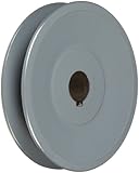TB Woods AK3458 FHP Bored-to-size V-Belt Sheave, A Belt Section, 1 Groove, 5/8" Bore, Cast Iron, 3.45" OD, 7250 max rpm