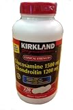 41hr4YT4ZYL. SL160  Kirkland Signature Glucosamine 1500mg Chondroitin 1200mg 220 Count Tablets