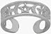 Genuine Sterling Silver Moon & Stars Toe Ring