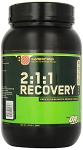 Optimum Nutrition 2:1:1 Recovery, Raspberry Rush, 3.73 Pound