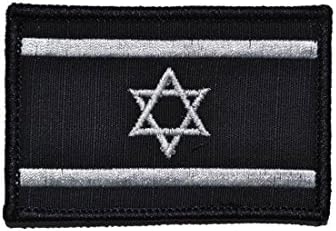 Israel Flag Patch, Military Flag Patches, Israeli National Emblem Morale Patch (Style 4, 1PC)
