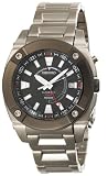 Seiko Men's Kinetic GMT Silver-Tone Watch #SUN005