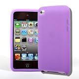 4G Touch Purple Silicone Protective Armour Case Cover & Screen Protector Kit for New Apple iPod Touch 4th Generation – 8GB 32GB 64GB Reviews