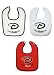 Arizona Diamondbacks 3 Pack Snap Bib Set